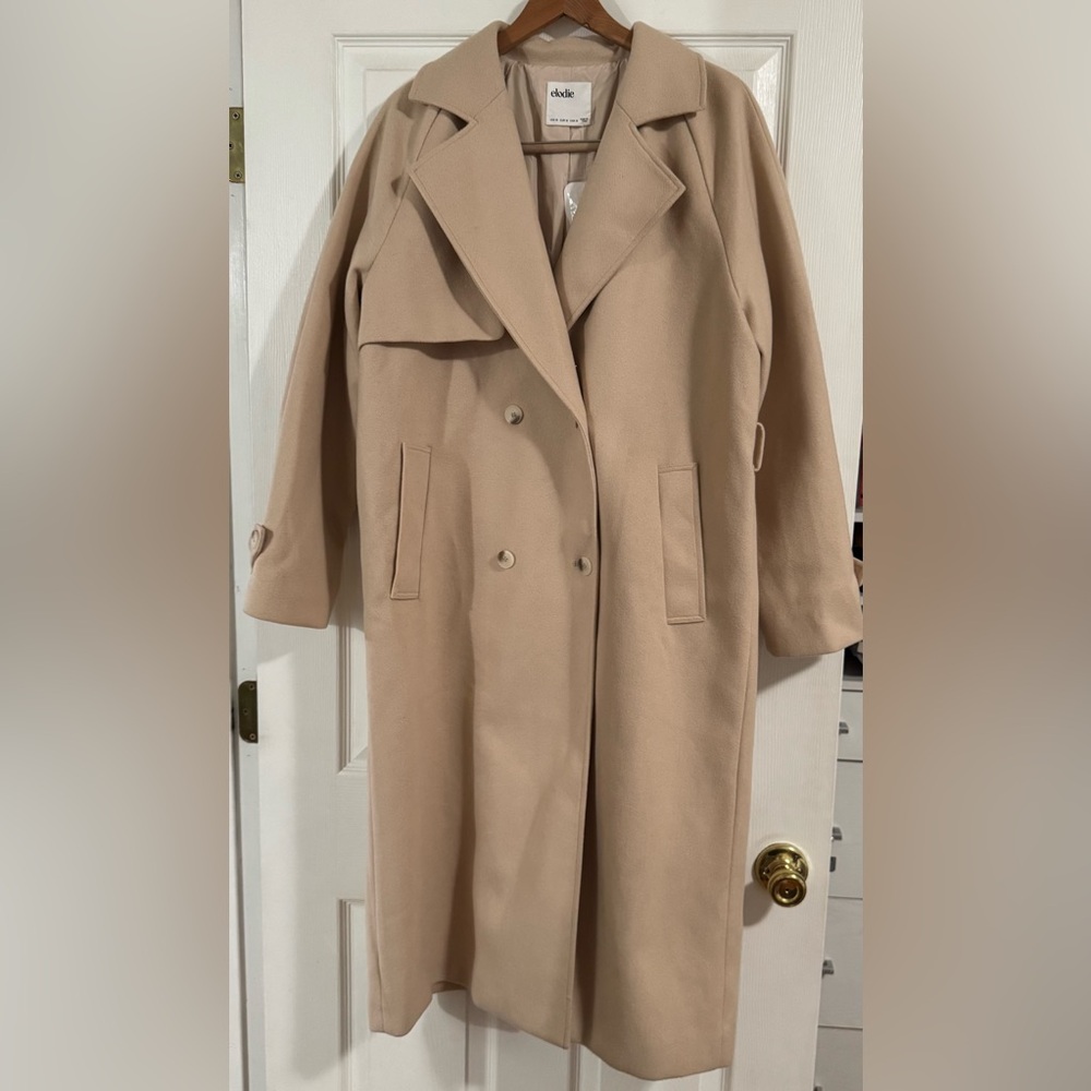 Elodie Beige Women's‎ Coat, Size M